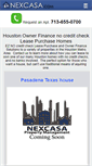 Mobile Screenshot of nexcasa.com